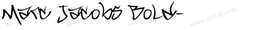 Marc Jacobs Bold字体转换